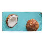 Blue Coconut Pattern Print Towel