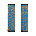 Blue Crispy Bacon Pattern Print Handle Covers