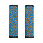Blue Crispy Bacon Pattern Print Handle Covers