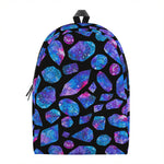 Blue Crystal Cosmic Galaxy Space Print Backpack
