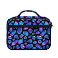 Blue Crystal Cosmic Galaxy Space Print Briefcase Bible Bag