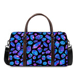Blue Crystal Cosmic Galaxy Space Print Duffle Bag