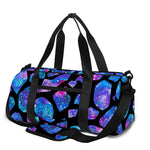 Blue Crystal Cosmic Galaxy Space Print Gym Bag
