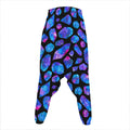 Blue Crystal Cosmic Galaxy Space Print Hammer Pants