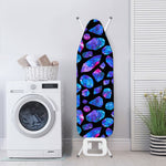 Blue Crystal Cosmic Galaxy Space Print Ironing Board Cover