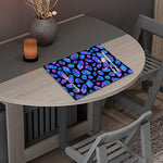 Blue Crystal Cosmic Galaxy Space Print Placemat