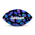 Blue Crystal Cosmic Galaxy Space Print Rugby Ball