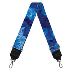 Blue Crystal Kaleidoscope Print Bag Strap