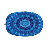 Blue Crystal Kaleidoscope Print Car Side Mirror Covers