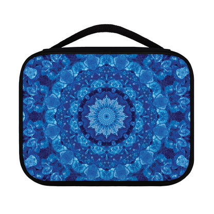 Blue Crystal Kaleidoscope Print Classic Bible Case