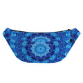 Blue Crystal Kaleidoscope Print Fanny Pack