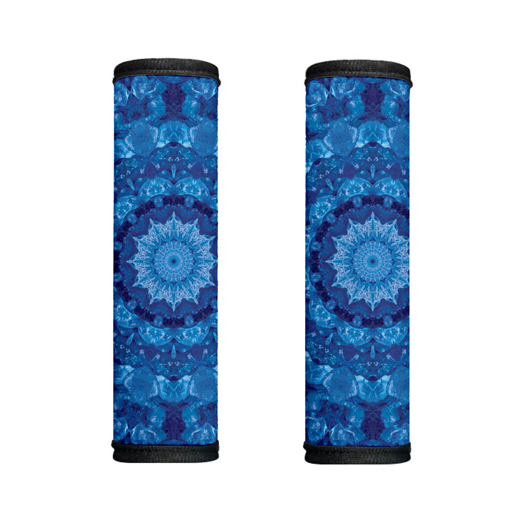 Blue Crystal Kaleidoscope Print Handle Covers