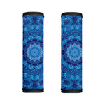 Blue Crystal Kaleidoscope Print Handle Covers