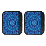 Blue Crystal Kaleidoscope Print Handle Covers