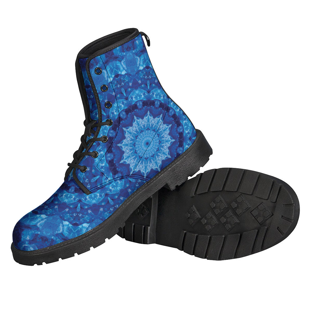 Blue Crystal Kaleidoscope Print Backpack