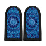 Blue Crystal Kaleidoscope Print Skillet Handle Cover