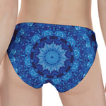 Blue Crystal Kaleidoscope Print Women's Panties