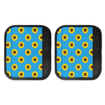 Blue Cute Sunflower Pattern Print Handle Covers