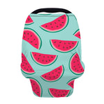 Blue Cute Watermelon Pattern Print Baby Seat Cover