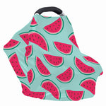 Blue Cute Watermelon Pattern Print Baby Seat Cover
