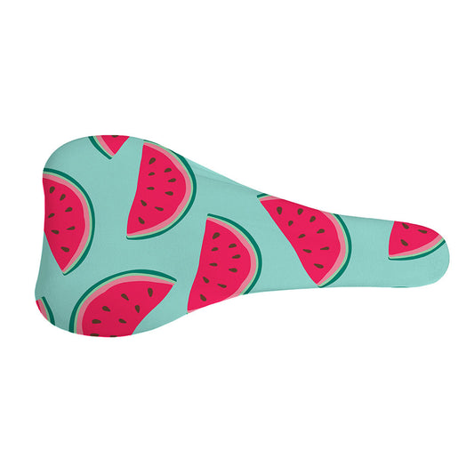 Blue Cute Watermelon Pattern Print Bicycle Seat Cover