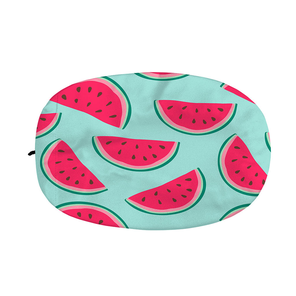 Blue Cute Watermelon Pattern Print Car Side Mirror Covers