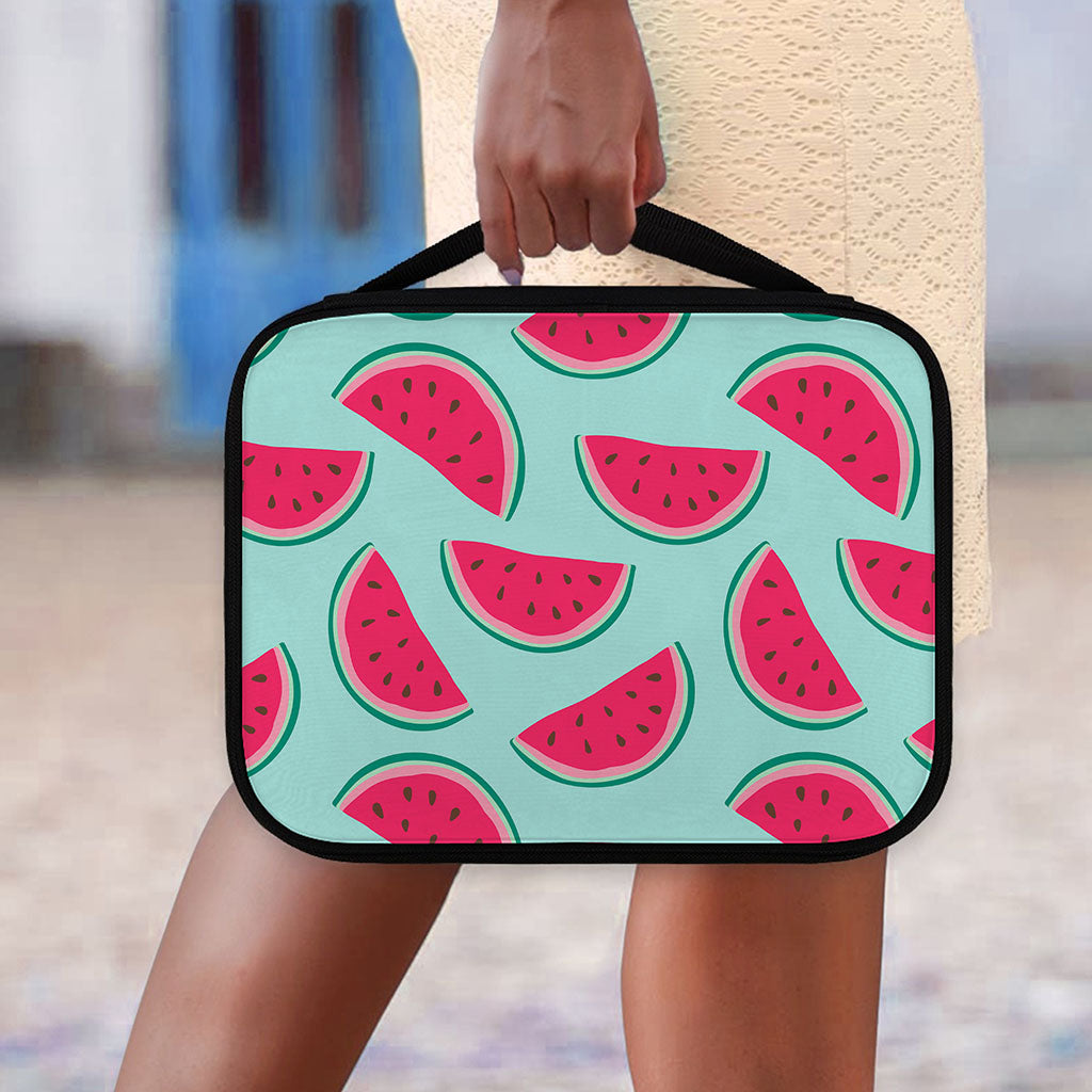 Blue Cute Watermelon Pattern Print Classic Bible Case