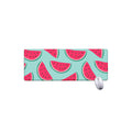Blue Cute Watermelon Pattern Print Extended Mouse Pad