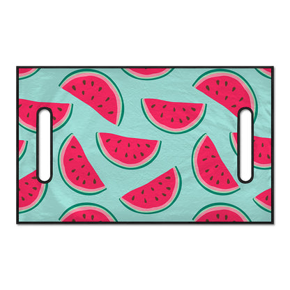 Blue Cute Watermelon Pattern Print Golf Cart Seat Cover