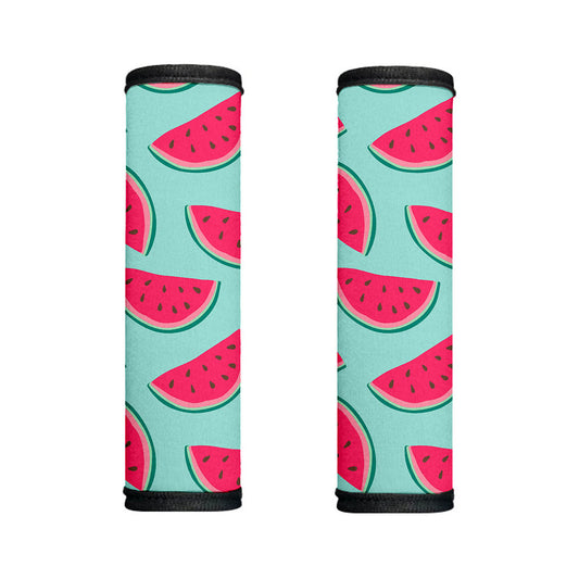 Blue Cute Watermelon Pattern Print Handle Covers