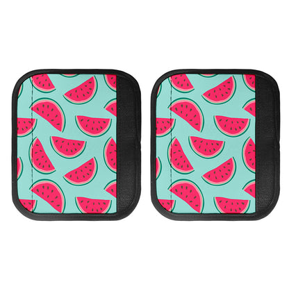 Blue Cute Watermelon Pattern Print Handle Covers