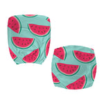 Blue Cute Watermelon Pattern Print Office Chair Cover