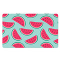 Blue Cute Watermelon Pattern Print Polyester Doormat