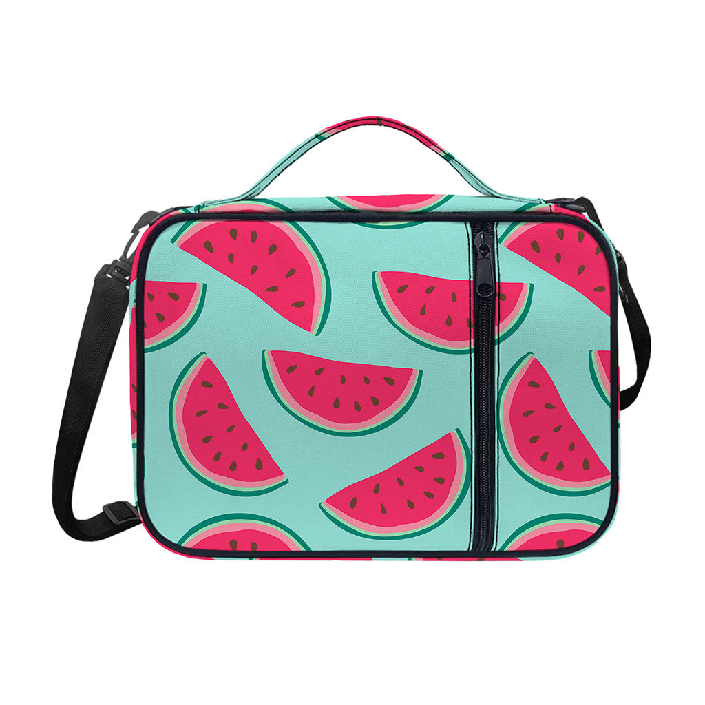 Blue Cute Watermelon Pattern Print Shoulder Strap Bible Bag