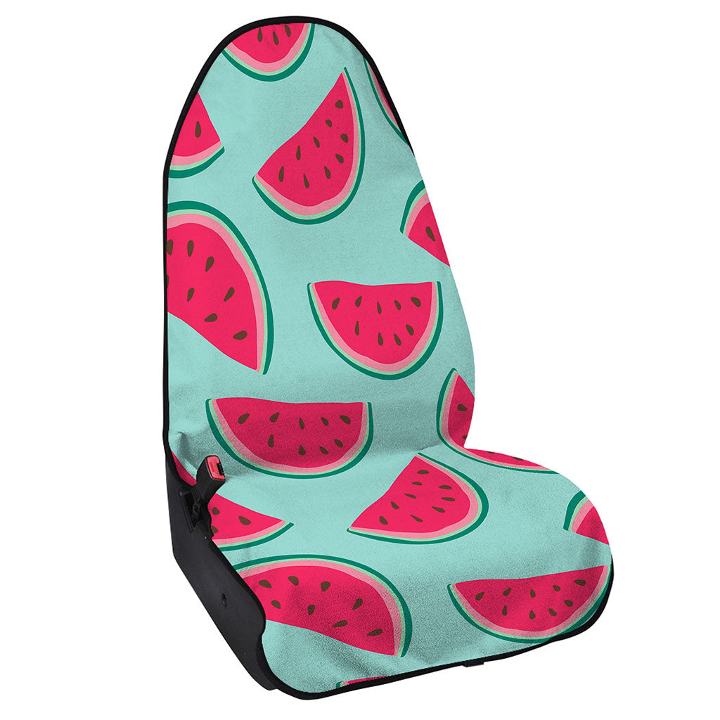Blue Cute Watermelon Pattern Print Waterproof Car Seat Cover