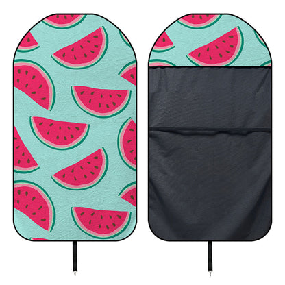 Blue Cute Watermelon Pattern Print Waterproof Car Seat Cover