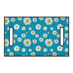Blue Daisy Flower Pattern Print Golf Cart Seat Cover