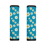 Blue Daisy Flower Pattern Print Handle Covers