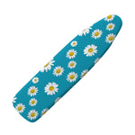 Blue Daisy Flower Pattern Print Ironing Board Cover