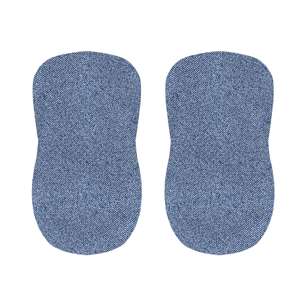 Blue Denim Jeans Pattern Print Bar Stool Covers