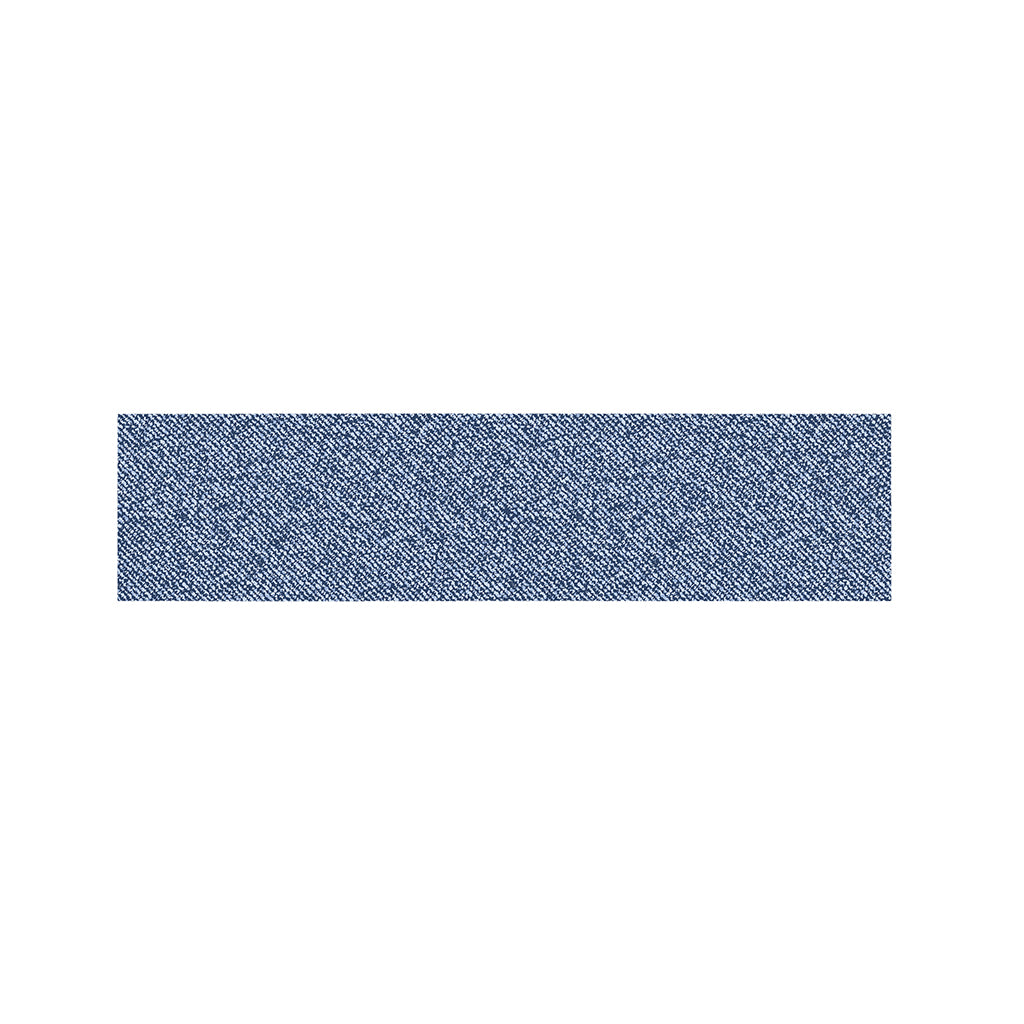 Blue Denim Jeans Pattern Print Bed Runner