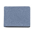 Blue Denim Jeans Pattern Print Bifold Wallet