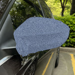 Blue Denim Jeans Pattern Print Car Side Mirror Covers