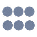 Blue Denim Jeans Pattern Print Coaster Set