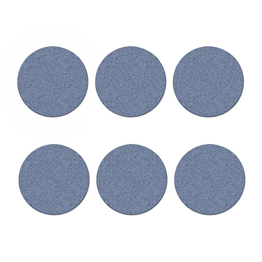 Blue Denim Jeans Pattern Print Coaster Set