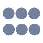 Blue Denim Jeans Pattern Print Coaster Set