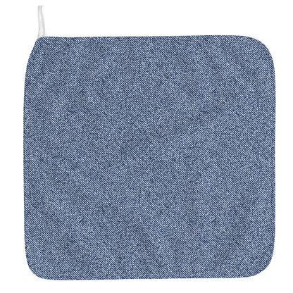 Blue Denim Jeans Pattern Print Hand Towel