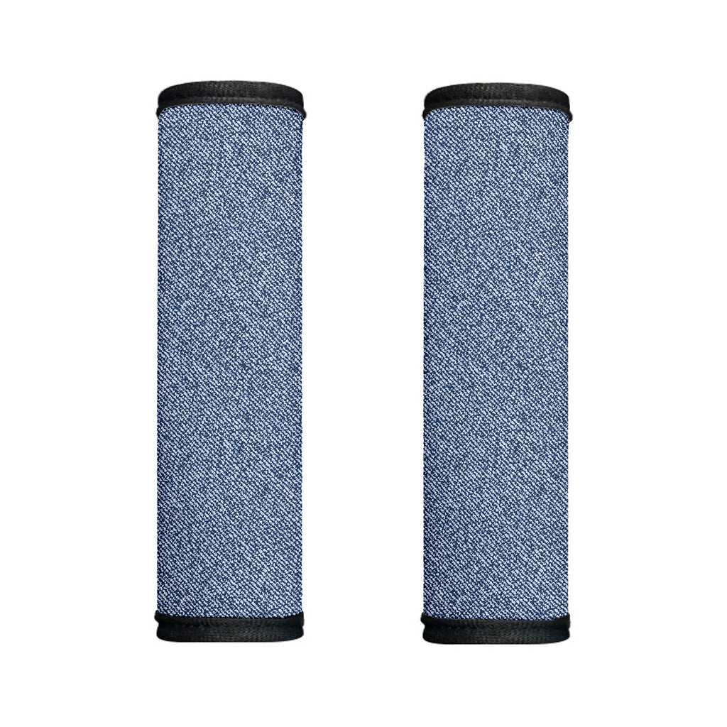 Blue Denim Jeans Pattern Print Handle Covers