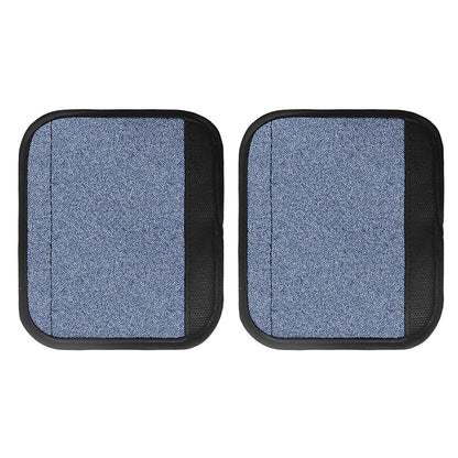 Blue Denim Jeans Pattern Print Handle Covers