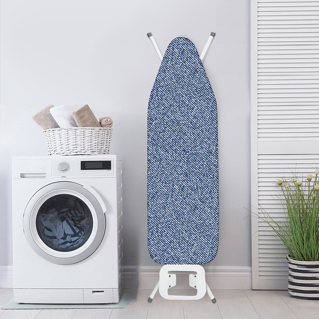 Blue Denim Jeans Pattern Print Ironing Board Cover